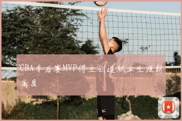 CBA季后赛MVP得主创造职业生涯新高度